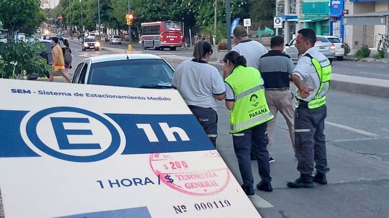 Paraná licita el estacionamiento medido y hay dudas sobre el control y la fiscalización