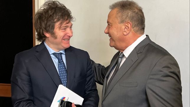 la rabia llega a neuquen: milei presento a eguia como candidato a gobernador