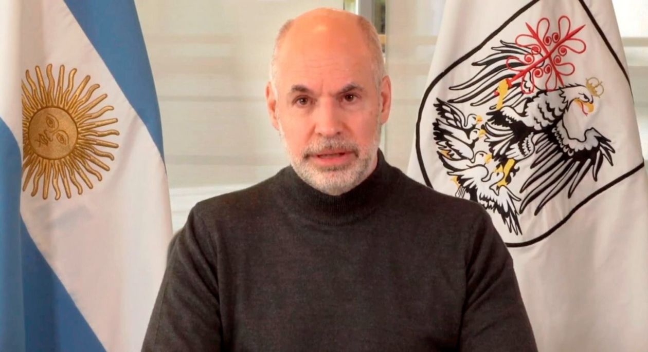 rodriguez larreta en el council, con traje presidencial Horacio Rodríguez Larreta