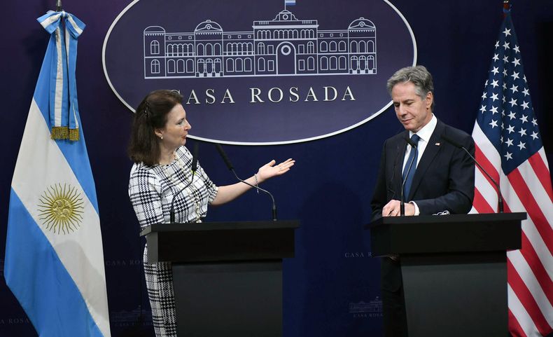 Diana Mondino y Antony Blinken Noticias Argentinas Diana Mondino y Antony Blinken Noticias Argentinas