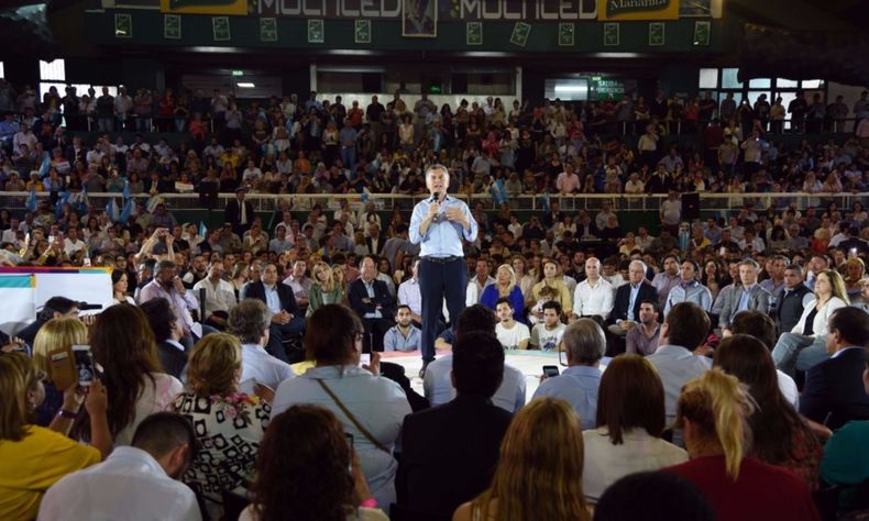 Macri en Ferro