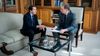 Carlos Sadir, gobernador de Jujuy, con Diego Santilli, el jefe de Gabinete.