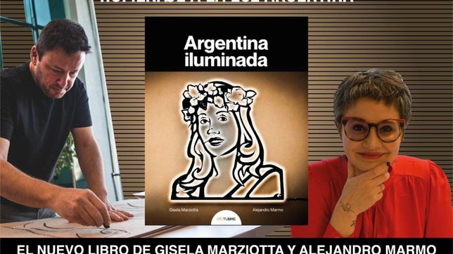 gisela marziotta presenta argentina iluminada, biografias de los iconos de la cultura nacional