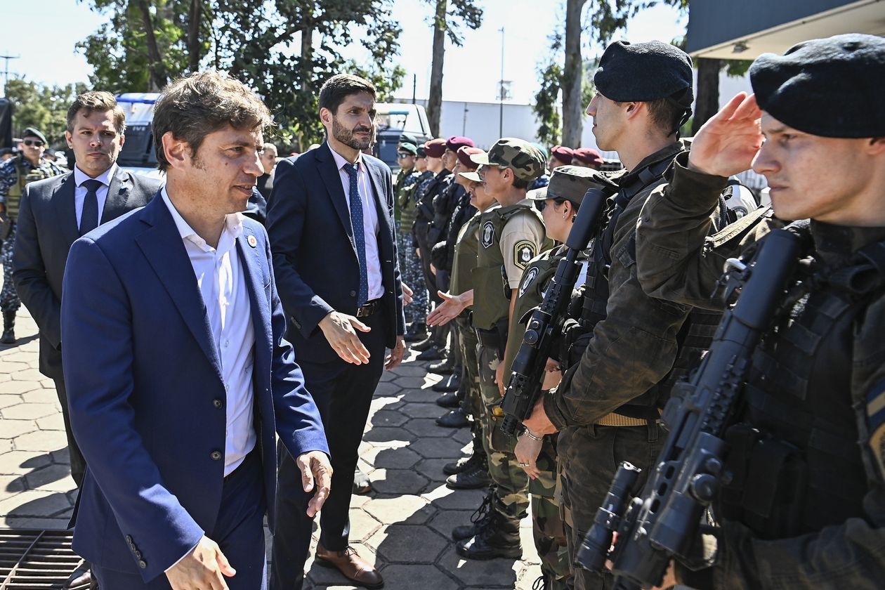 Kicillof y Pullaro en San Nicolás.