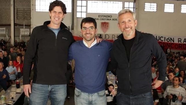 lousteau fue a entre rios a respaldar la candidatura de frigerio