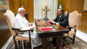 El papa Francisco recibe a Ricardo Quintela. El papa Francisco recibe a Ricardo Quintela.