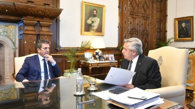 tras su viaje a estados unidos, massa fue recibido por el presidente