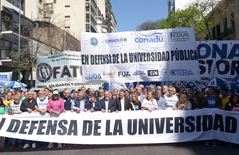 Segunda marcha federal universitaria.