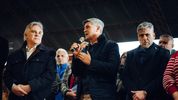 Martín Llaryora, Daniel Passerini&nbsp; Juan Pablo Quinteros, apuran el plan político para la ciudad de Córdoba