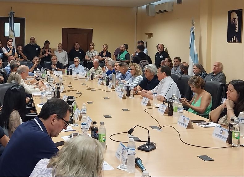 Reunión del Consejo Directivo de CGT. (Sergio Palazzo redes)&nbsp;