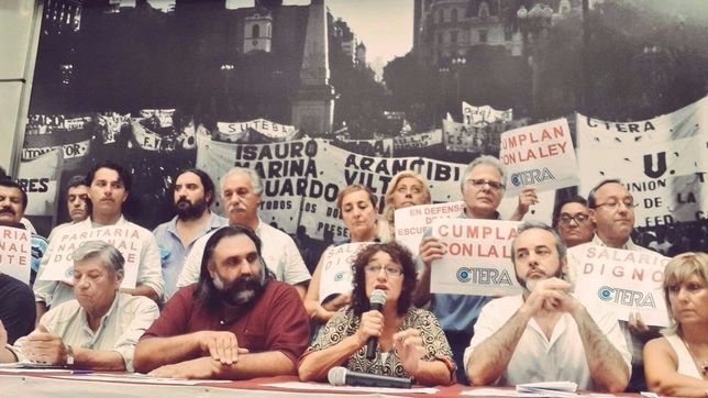 no empiezan las clases: paro nacional de docentes el 6 y el 7 de marzo