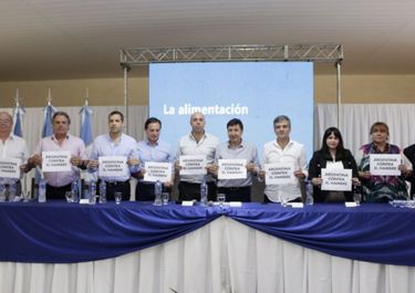 Zabaleta y Arroyo presentaron el Plan contra el Hambre en Corrientes
