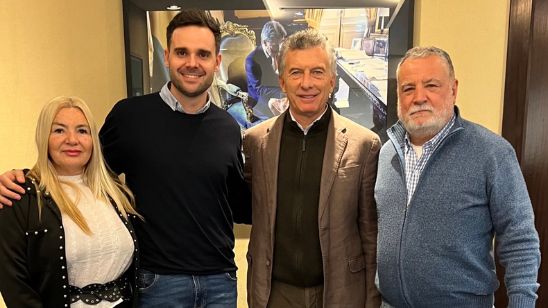 La nueva conducción del PRO en Mendoza se reunió con Mauricio Macri.&nbsp;