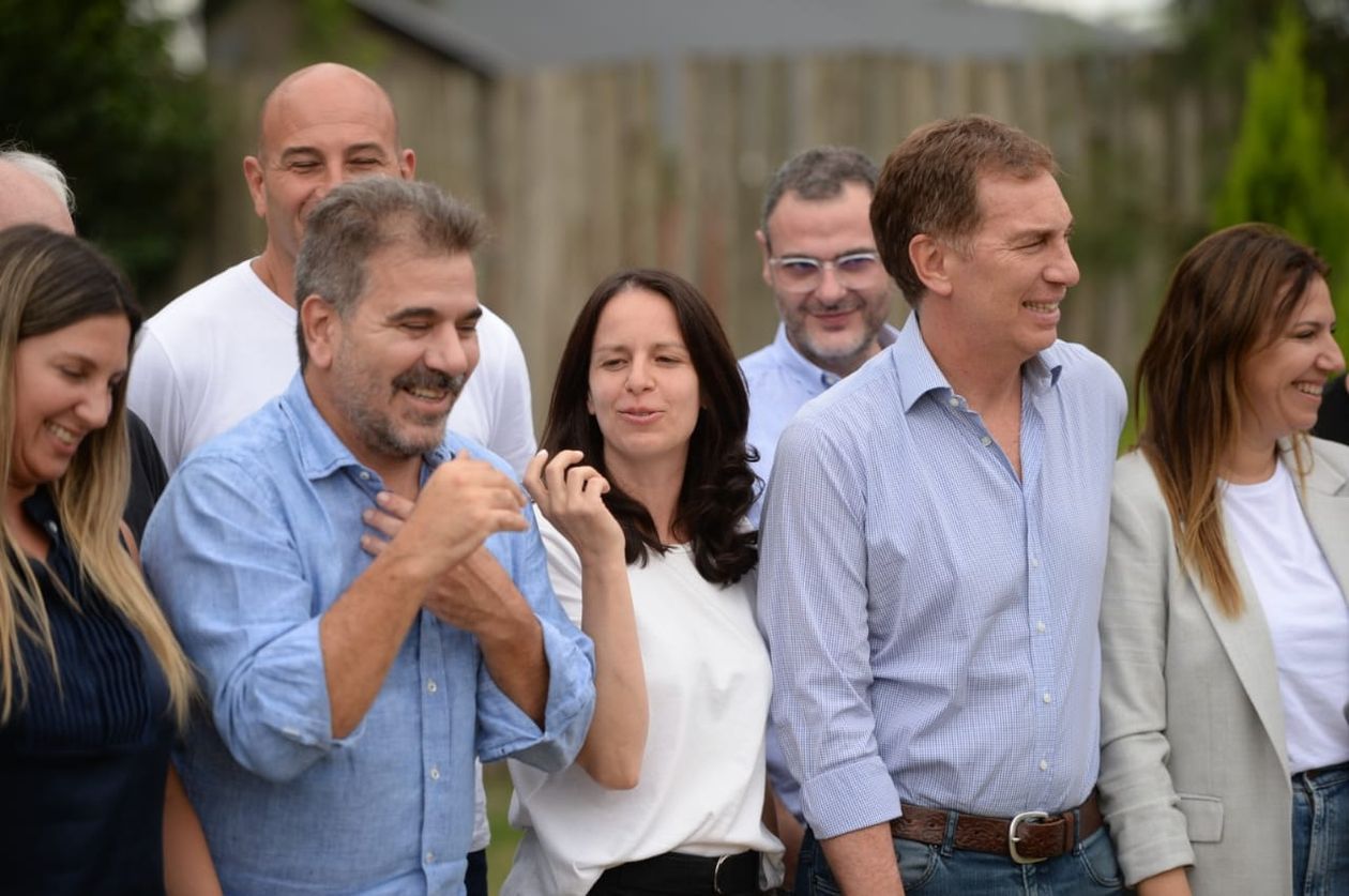 Silvia Lospennato, Cristian Ritondo, Soledad Martínez y Daniela Reich.