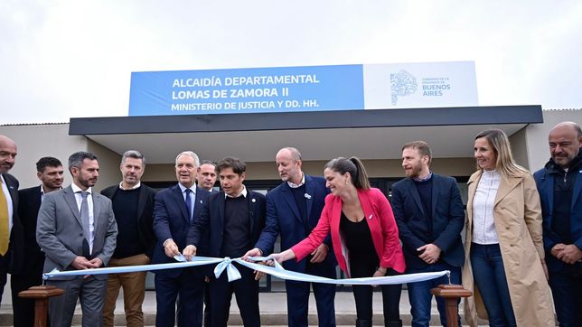 kicillof e insaurralde inauguraron una alcaidia en lomas de zamora
