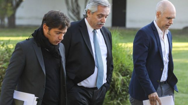 larreta y kicillof pulsean por la fecha del regreso a la fase 1