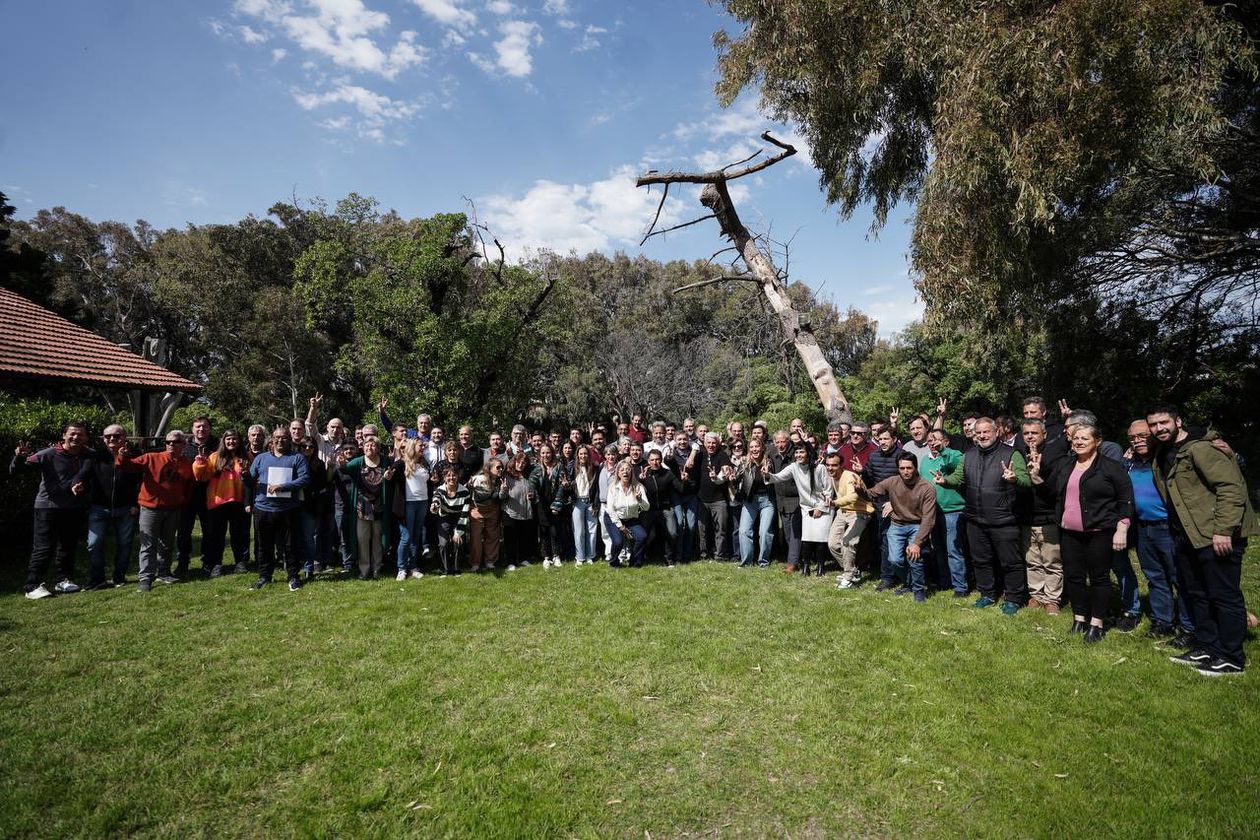 Máximo Kirchner en Monte Hermoso