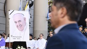 La dirigencia política dijo presente en la misa de exequias del papa Francisco
