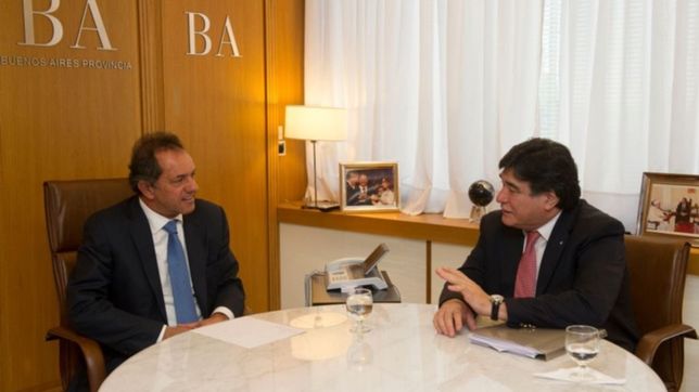 la primera foto de scioli y zannini juntos como companeros de formula k