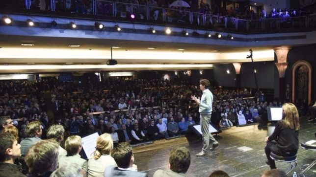 sin nombrar a macri, lousteau despotrico contra el gobierno, carrio y larreta