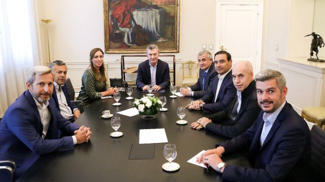 macri recibio a la ucr, que confirmo convencion en mayo y pidio ahora 12