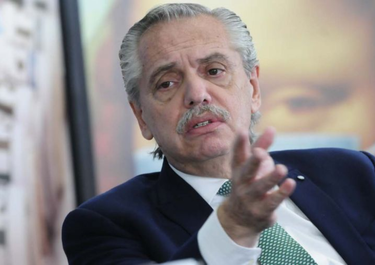 El expresidente Alberto Fernández.