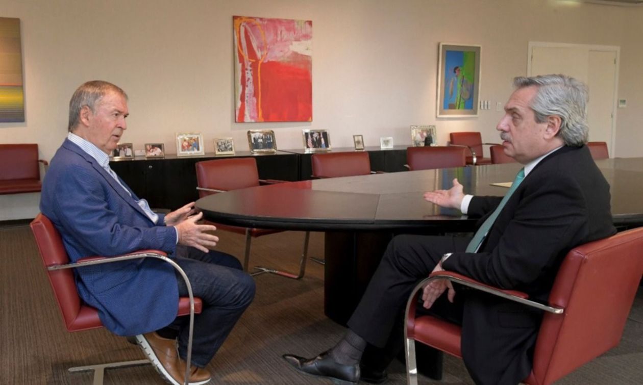 Juan Schiaretti y Alberto Fernández