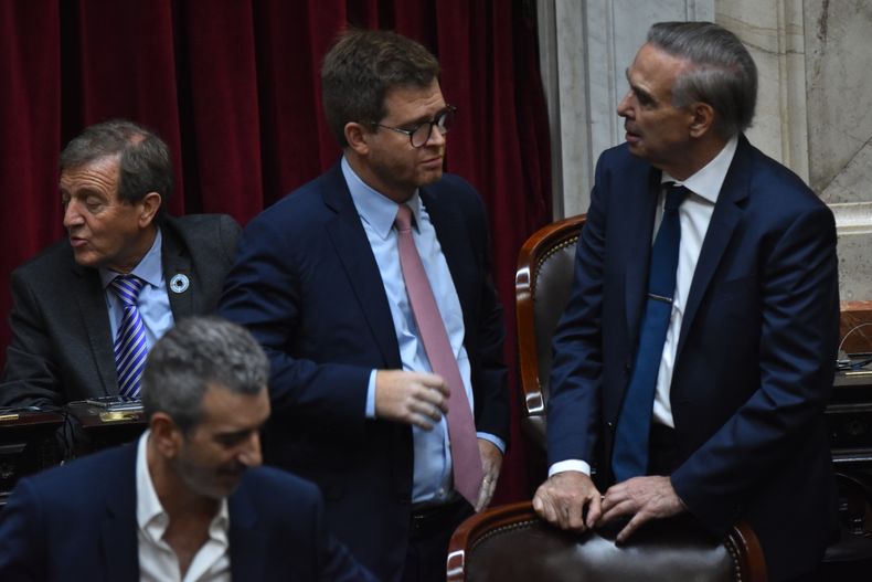 Nicolás Massot y Miguel Ángel Pichetto.&nbsp;