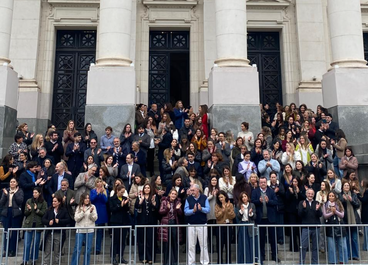 Protesta de magistrados de la Justicia de Córdoba