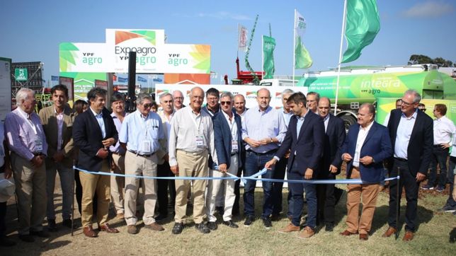 el campo se atrinchera en expoagro y saca pecho: ucrania, el fondo y el trigo
