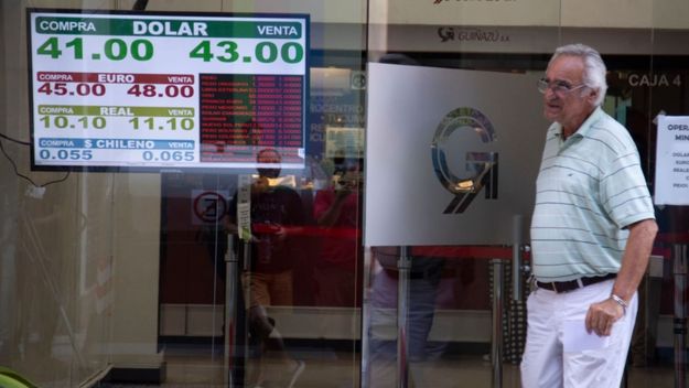 El dólar subió a $43,40 después de seis bajas consecutivas