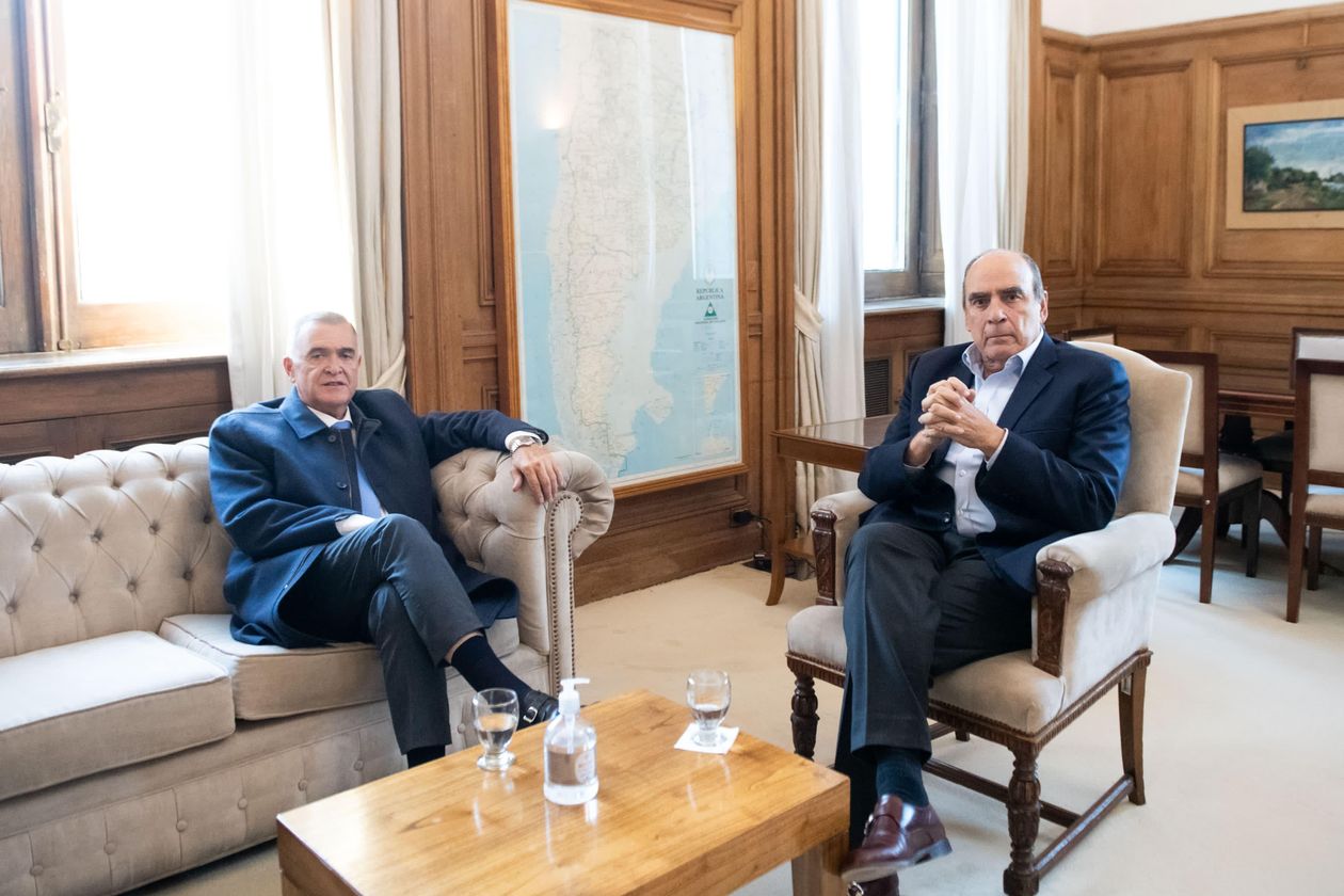Osvaldo Jaldo y Guillermo Francos.