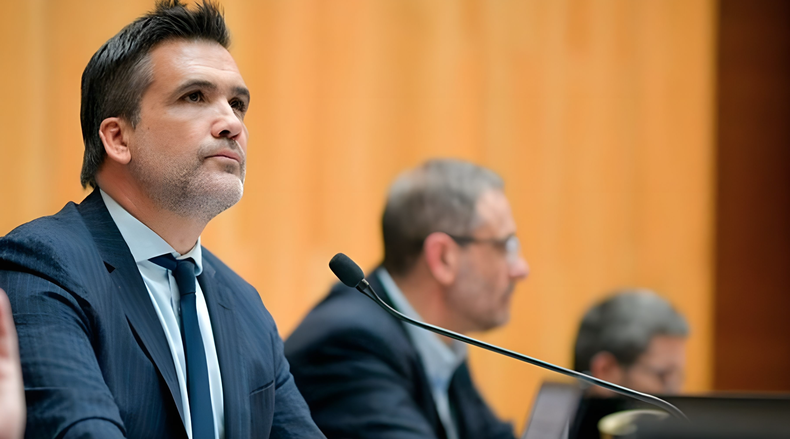 Facundo Torres Lima, jefe de bloque de Hacemos Unidos por Córdoba.