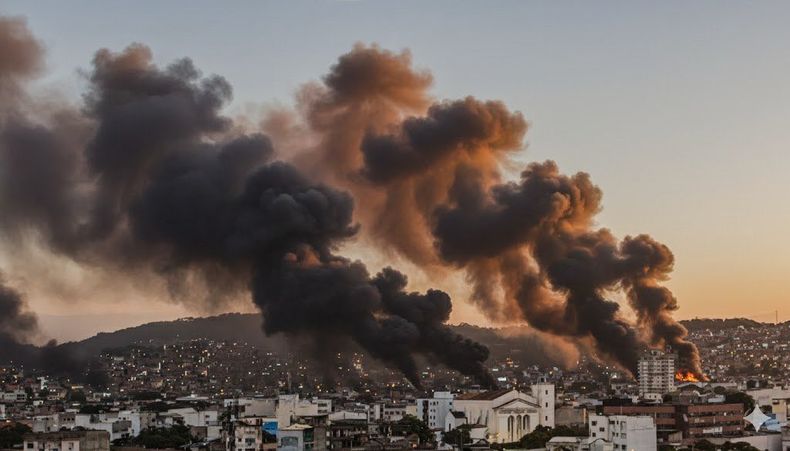 Guerra en Río de Janeiro. Brasil siempre estuvo cerca de Argentina.