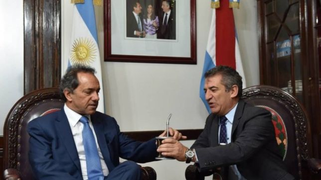 scioli prepara otra visita a entre rios y aumenta rumores sobre el futuro de urribarri