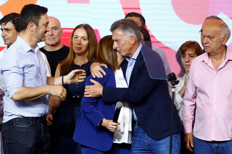 Patricia Bullrich y Mauricio Macri Patricia Bullrich y Mauricio Macri