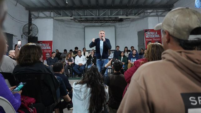 Agustín Rossi, el número dos en la lista de Fuerza Patria de Santa Fe.