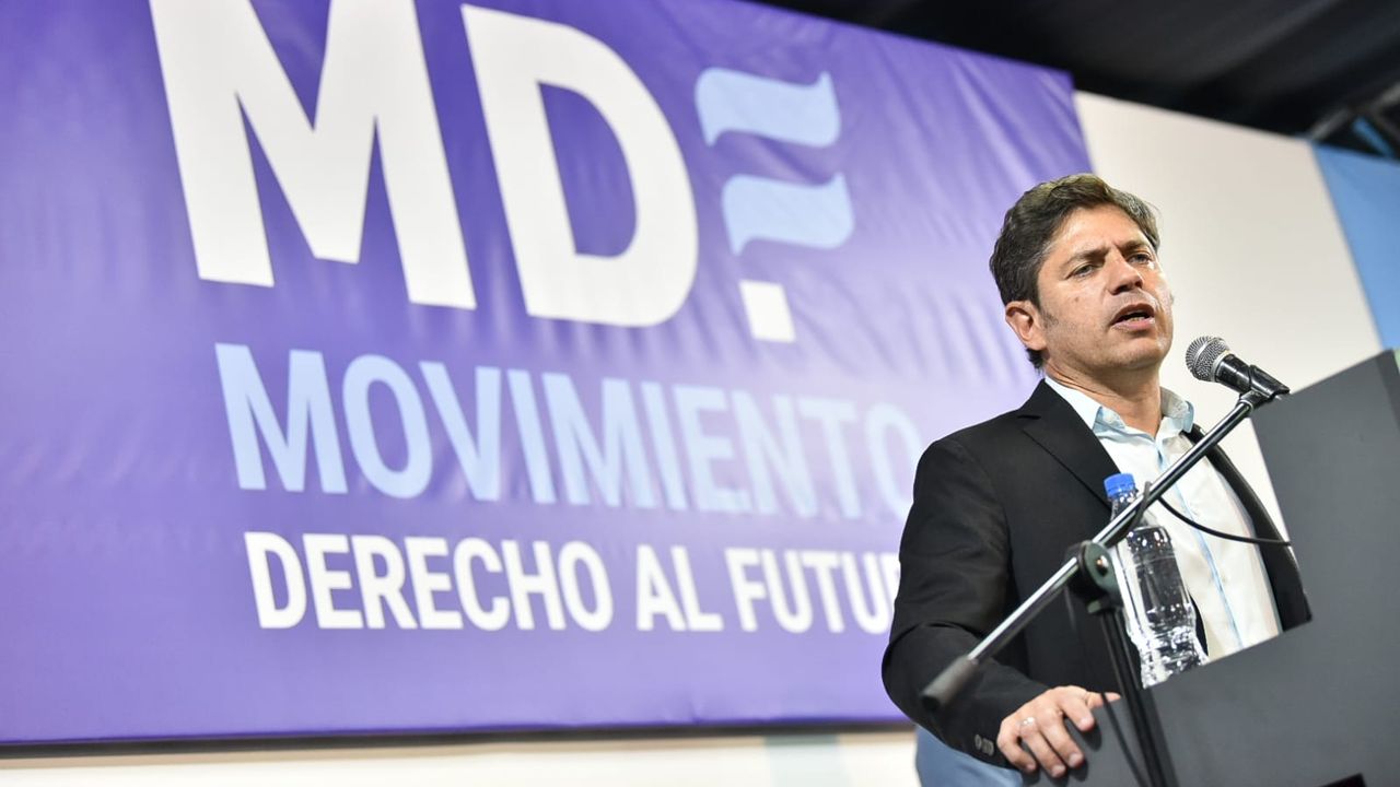 Axel Kicillof tiene en agenda dos actos en la Ciudad de Buenos Aires, con los que busca consolidar el armado del Movimiento Derecho al Futuro (MDF).