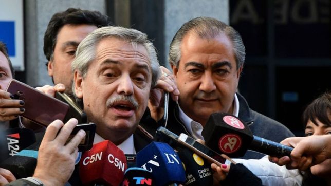 la cgt recibe a fernandez para conocer detalles del pacto social