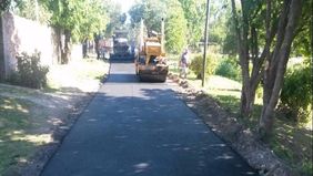 El Municipio finalizó la pavimentación del 100% de las cuadras en Lavallol
