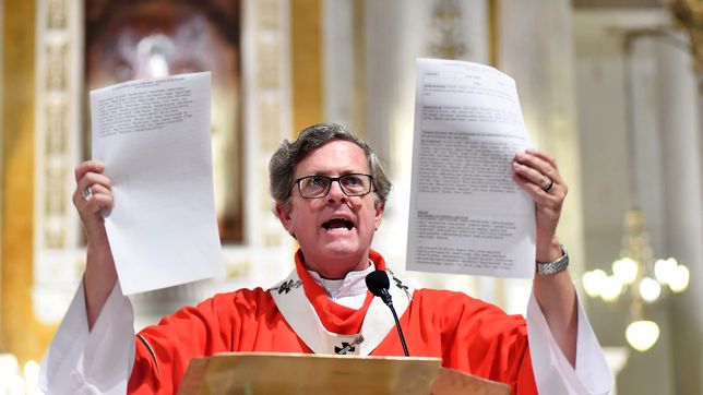 Jorge García Cuerva medita su sermón para Javier Milei