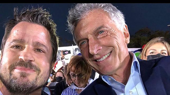 Martín Tetaz y Mauricio Macri.