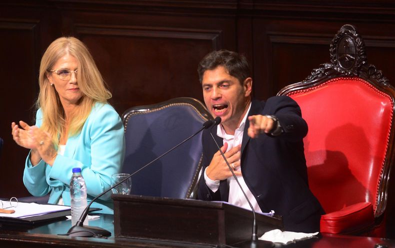Axel Kicillof se plantó como el perfecto rival de Javier Milei.&nbsp;