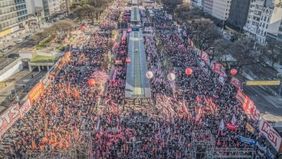 La izquierda copó la 9 de julio: “Macri no hizo este desastre solo, tuvo cómplices”