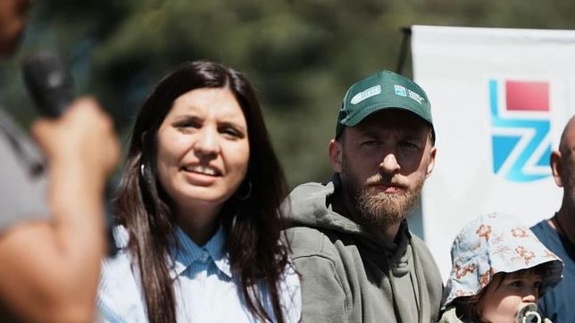 Federico Otermín y Daniela Vilar presentaron el programa Lomas Recicla en Comunidad.