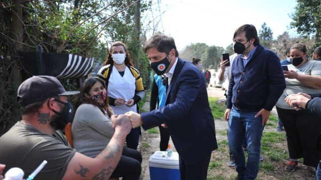 kicillof en campana: stop and go, visita sorpresa y algo de gestion