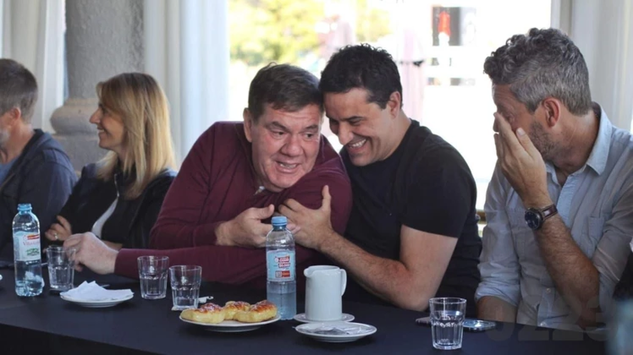 Guillermo Montenegro y Maximiliano Abad.