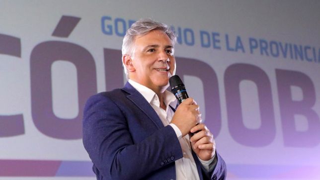 El gobernador de Córdoba, Martín Llaryora