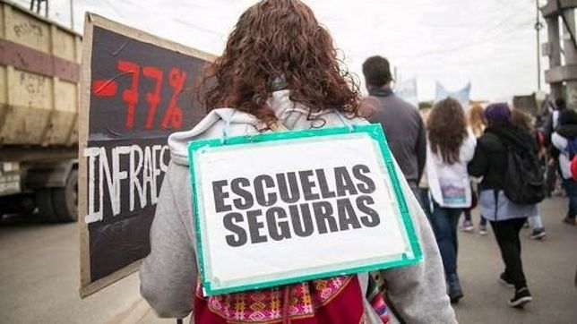 ?sandra y ruben?: suteba busca que la infraestructura escolar sea ley