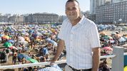 Daniel Menéndez, en Mar del Plata.